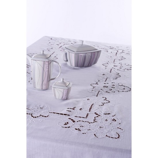 Silk Fashion Χειροποίητο Τραπεζομάντηλο 2122 (170Cm X 270Cm)
