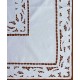 Silk Fashion Χειροποίητο Κοφτό Σετ 3 Τεμαχίων 2154 (40Cm X 110Cm/30Cm X 30Cm X 2) Λευκό