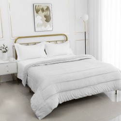 Silk Fashion Κουβερτοπάπλωμα Damask (220Cm X 240Cm) Light Grey