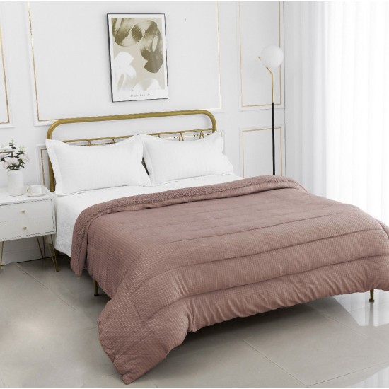 Silk Fashion Κουβερτοπάπλωμα Damask (220Cm X 240Cm) Syklamen
