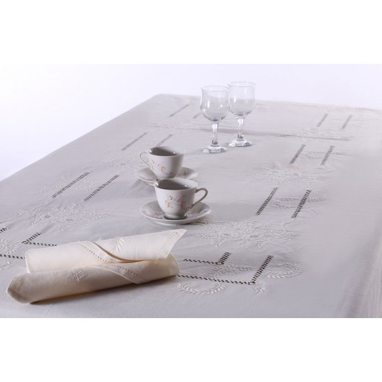 Silk Fashion Χειροποίητο Τραπεζομάντηλο 233 (170Cm X 270Cm)