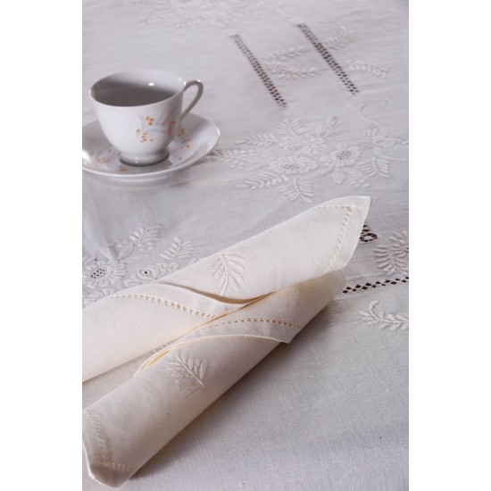Silk Fashion Χειροποίητο Τραπεζομάντηλο 233 (170Cm X 220Cm)