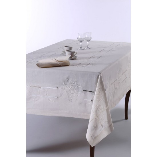 Silk Fashion Χειροποίητο Τραπεζομάντηλο 233 (170Cm X 270Cm)