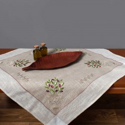 Τραπεζομάντηλα 2625 (160cm X 300cm) κόκκινη ελιά