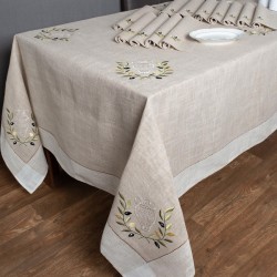 Τραπεζομάντηλο 2630 (160cm X 250cm) κίτρινη ελιά