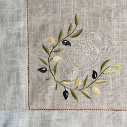 Καρέ 2630 (60cm X 60cm) κίτρινη ελιά