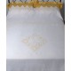 Silk Fashion Χειροποίητη Λινή Κουβέρτα 274 (260Cm X 280Cm)