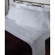 Silk Fashion Χειροποιητο Σεντονι Με Κεντημα 2806A Τεσσαρων Τεμαχιων (225Cm X 270Cm) Λευκο Ροζ