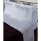 Silk Fashion Χειροποιητο Σεντονι Με Κεντημα 2806A Τεσσαρων Τεμαχιων (225Cm X 270Cm) Λευκο Σιελ