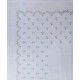 Silk Fashion Χειροποιητο Σεντονι Με Κεντημα 2806A Τεσσαρων Τεμαχιων (225Cm X 270Cm) Λευκο Σιελ