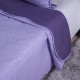 Silk Fashion Υπερδιπλο Κουβερλι (220Cm X 240Cm + 2 X 50Cm X 70Cm )Solid Light Lila/ Dark Lila