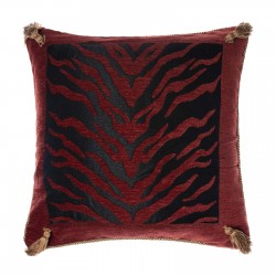 ΜΑΞΙΛΑΡΟΘΗΚΗ  306 (45cm X 45 Cm) μαυροκόκκινο