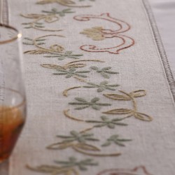 Silk Fashion Χειροποίητο Τραπεζομάντηλο 309 (170Cm X 220Cm)