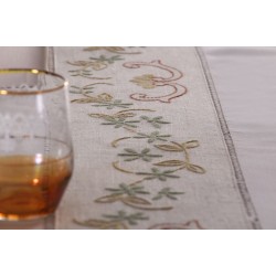 Silk Fashion Χειροποίητο Τραπεζομάντηλο 309 (170Cm X 170Cm)