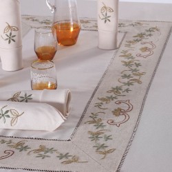 Silk Fashion Χειροποίητο Τραπεζομάντηλο 309 (170Cm X 220Cm)