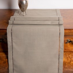 Silk Fashion Τραπεζομάντηλα (160Cm X 220Cm) 3096 Γκρι Σκούρο