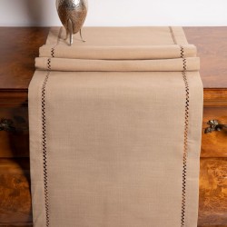 Silk Fashion Τραπεζομάντηλα (140Cm X 180Cm) 3096 Μπεζ