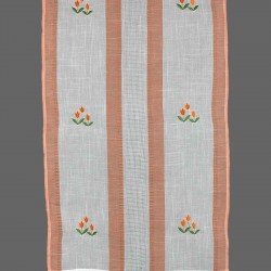 κουρτίνα 315 (160cm X 160cm) πορτοκαλί με τιράντα