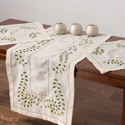 Silk Fashion Τραπεζομάντηλα ( 170Cm X170Cm) 3279 Εκρού
