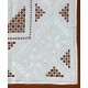 Silk Fashion Χειροποίητο Λευκαδίτικο Καρέ 342-1 (90Cm X 90Cm)