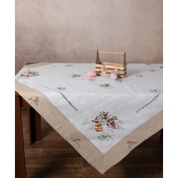 Πασχαλινό τραπεζομάντηλο (140cm X 180cm) 3425 Πασχαλινό τραπεζομάντηλο (140cm X 180cm) 3425