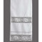 κουρτίνα 343 (200cm X 270cm) λευκό με τούνελ