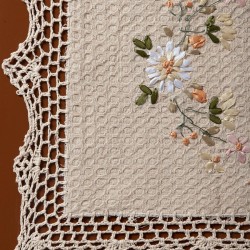 Τραβέρσα ροκοκό και πλεκτό (40cm X 90cm) 3509