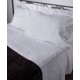 Silk Fashion Χειροποιητο Σεντονι 3772 Τριων Τεμαχιων (225Cm X 270Cm) Λευκο