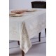 Silk Fashion Χειροποίητο Τραπεζομάντηλο 3X43 (170Cm X 220Cm) Μπέζ
