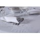 Silk Fashion Χειροποίητο Τραπεζομάντηλο 3X43 (170Cm X 220Cm) Λευκό