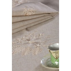 Silk Fashion Τραπεζομάντηλα (140Cm X 180Cm) 4006 Γκρι