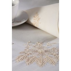 Silk Fashion Τραπεζομάντηλα ( 160Cm X 300Cm) 4006 Ivory