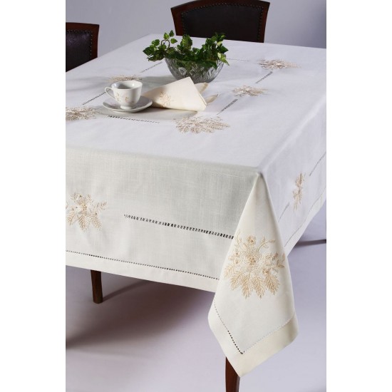 Silk Fashion Τραπεζομάντηλα (160Cm X 350Cm) 4006 Ivory