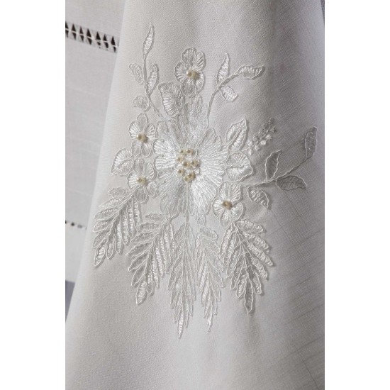 Silk Fashion Τραπεζομάντηλα (160Cm X 250Cm) 4006 Λευκό