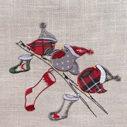 χριστουγεννιάτικο τραπεζοκαρέ ( 140cm X 140cm) 4095