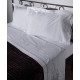 Silk Fashion Σεντονι 415/37 Τριων Τεμαχιων (225Cm X 270Cm) Λευκο