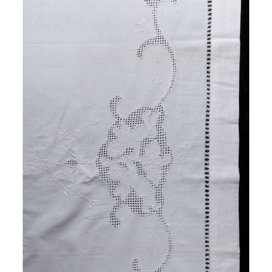 Silk Fashion Σεντονι 415/37 Τριων Τεμαχιων (225Cm X 270Cm) Λευκο