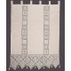 κουρτίνα 426 (200cm X 270cm) Ecru με τιράντες