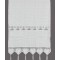 κουρτίνα 432 (200cm X 270cm) λευκή με τούνελ