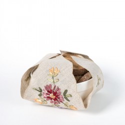 Ψωμιέρα Rococo σταυρός 4338 (35cm X 35cm) μπέζ
