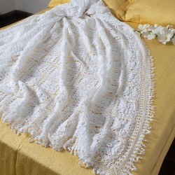 Silk Fashion Χειροποίητη Πλεκτή Κουβέρτα 4452 (225Cm X 250Cm)