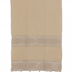κουρτίνα 450 (160cm X 160cm) Ecru με τιράντες
