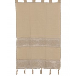 κουρτίνα 450 (200cm X 260cm) Ecru με τιράντες