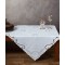 Silk Fashion Χειροποίητο Καρέ 461 (90Cm X 90Cm) Λευκό