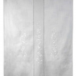 κουρτίνα 466 (140cm X 260cm) Ivory/άμμου με τούνελ