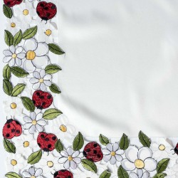 Σατέν κοφτό τραπεζοκαρέ (135cm X 135cm) 5000 Not Full