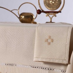 Silk Fashion Χειροποίητο Τραπεζομάντηλο 5013 (170Cm X 220Cm) Λαδί