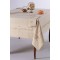 Silk Fashion Χειροποίητο Τραπεζομάντηλο 5013 (140Cm X 180Cm) Λαδί