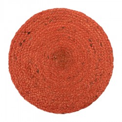 Σουπλά γιούτα (38cm) Teracotta