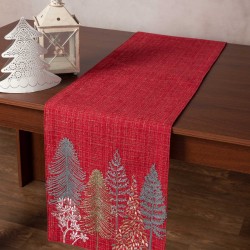 Χριστουγεννιάτικη τραβέρσα HP52780X (35cm X 160cm) κόκκινη